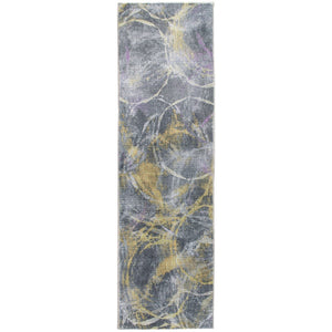 Roxy 2808 Grey/Gold Visions Rug - Rug & Home