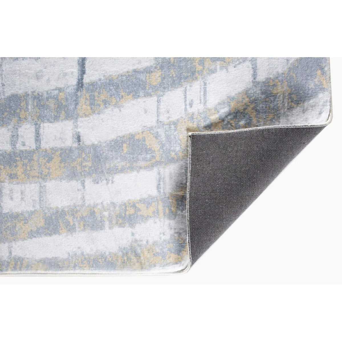 Roxy 2809 Grey/Gold Palette Grey/Gold Rug - Rug & Home