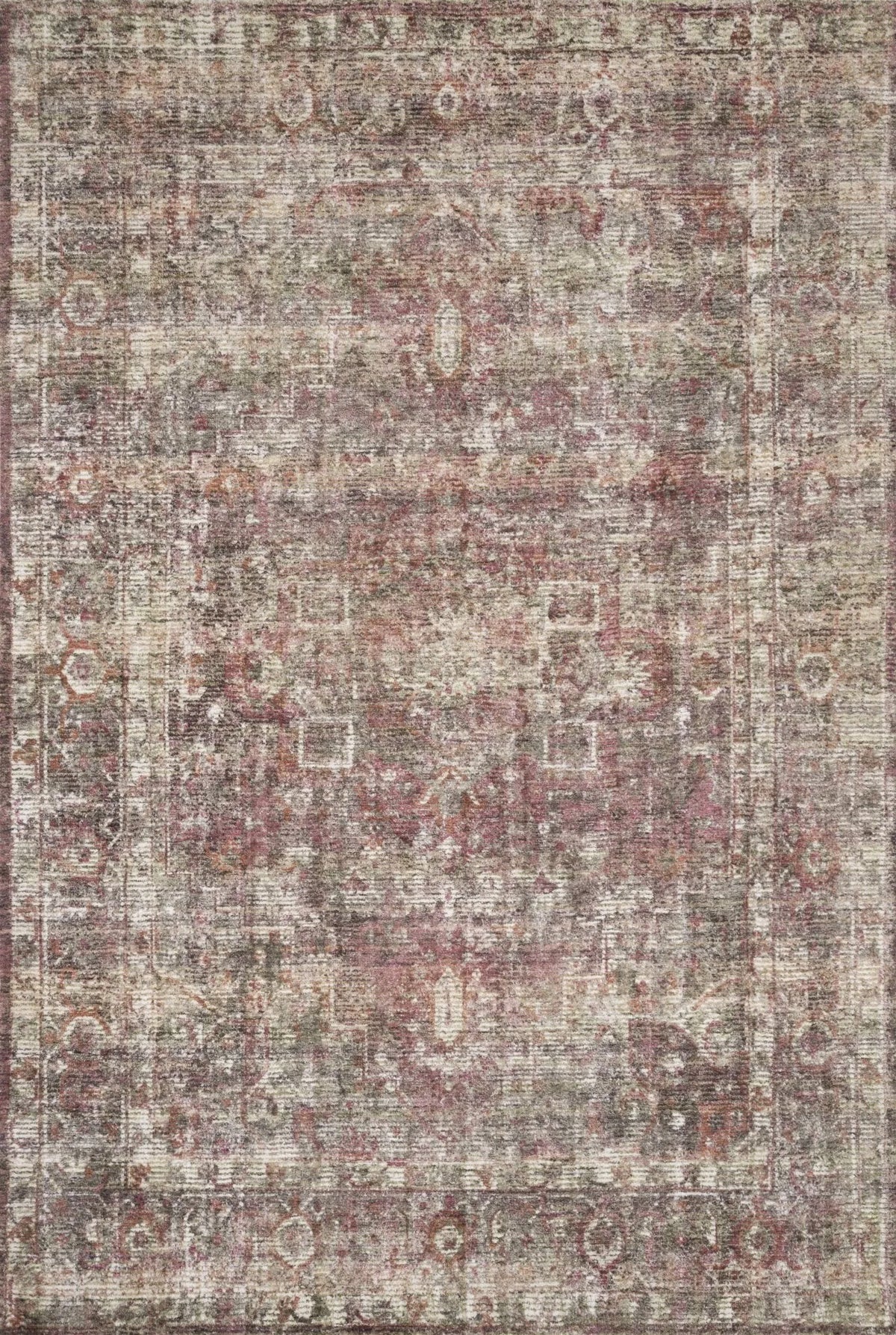 Rumi RUM 04 Berry Rug - Rug & Home