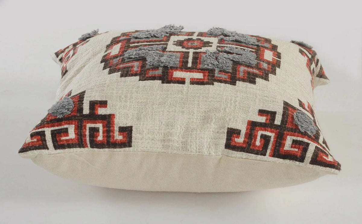 Rustic Medallion LR07360 Throw Pillow