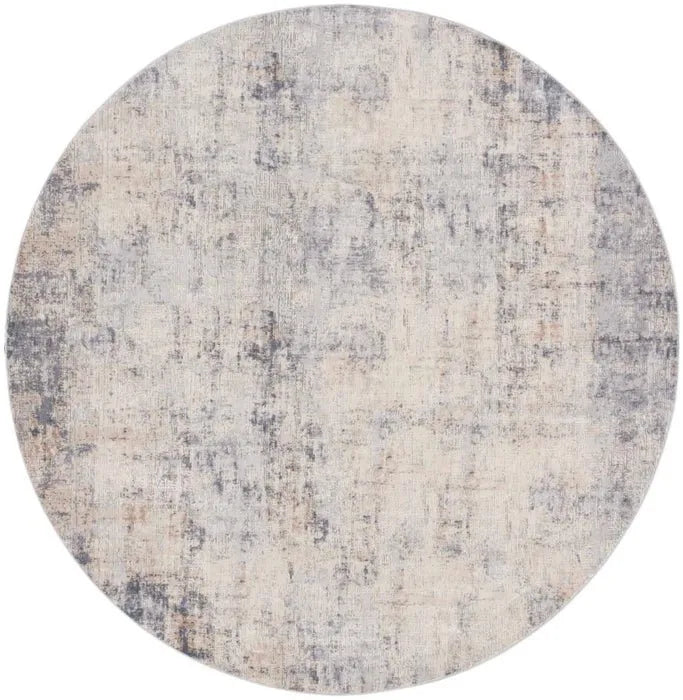 Rustic Textures RUS01 Grey/Beige Rug - Rug & Home