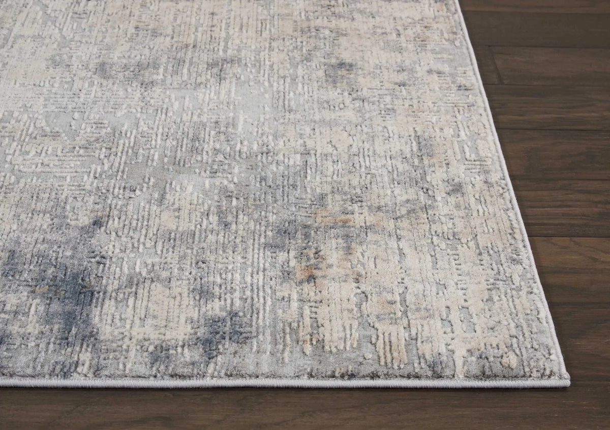 Rustic Textures RUS01 Grey/Beige Rug - Rug & Home