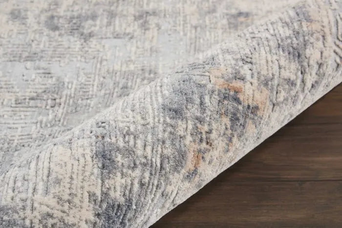 Rustic Textures RUS01 Grey/Beige Rug - Rug & Home