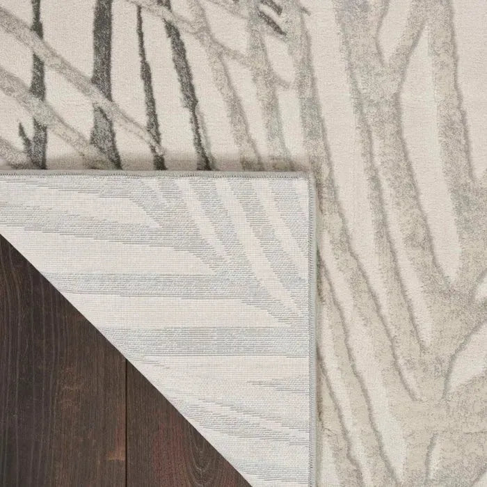 Rustic Textures RUS17 Ivory/Grey Rug