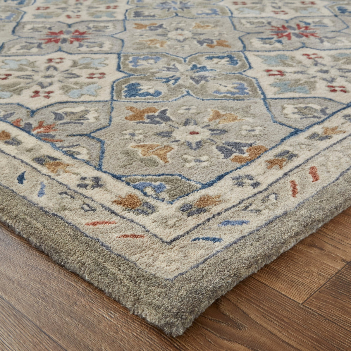 Rylan RYL8638F Taupe/Ivory Rug - Rug & Home