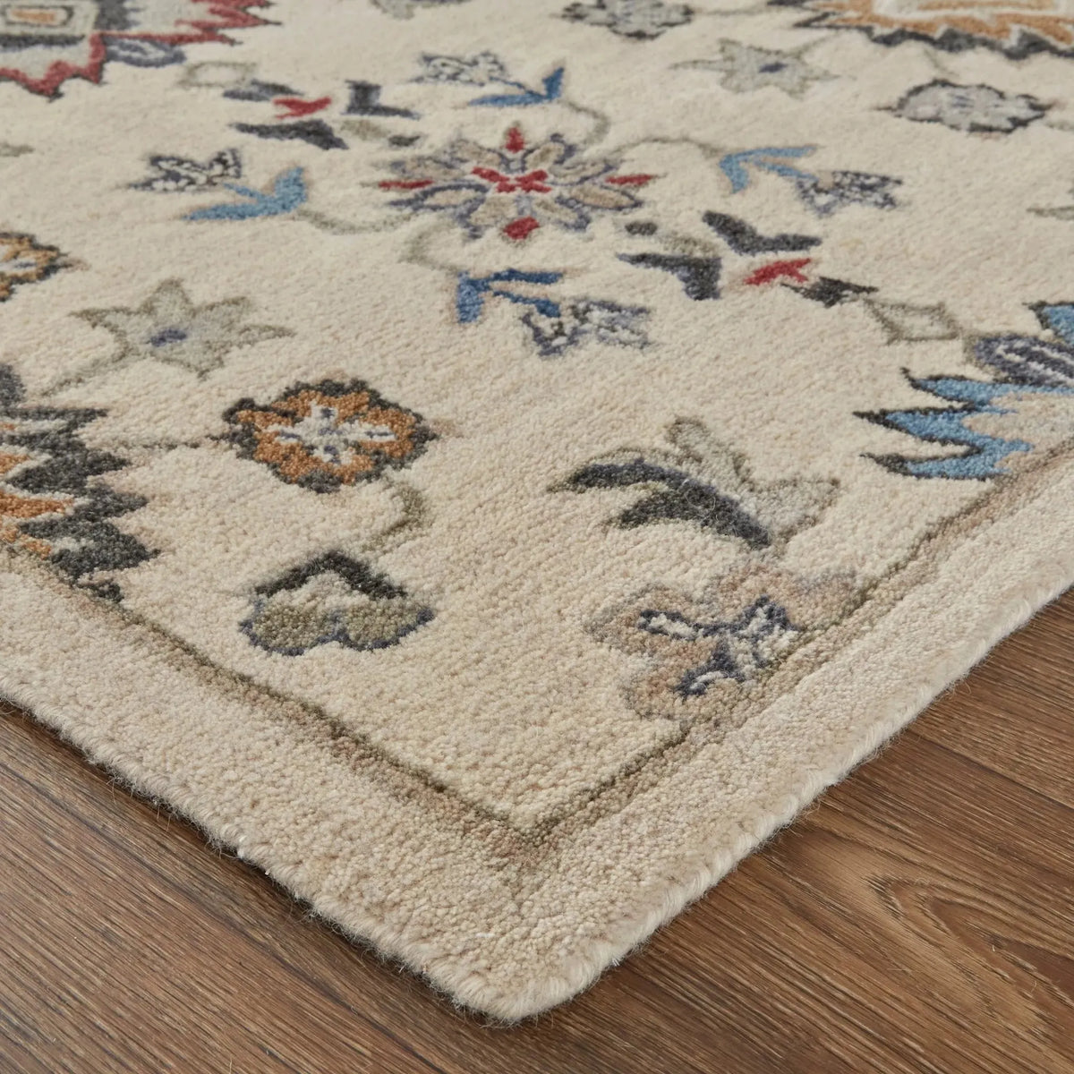 Rylan RYL8641F Ivory/Blue Rug