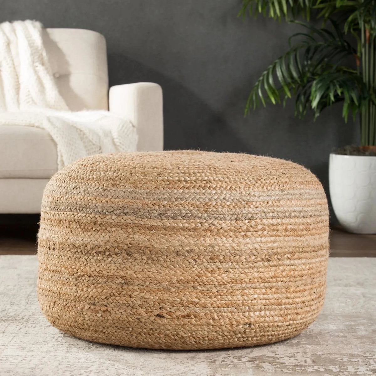 Saba Saa14 Mesa Natural Pouf