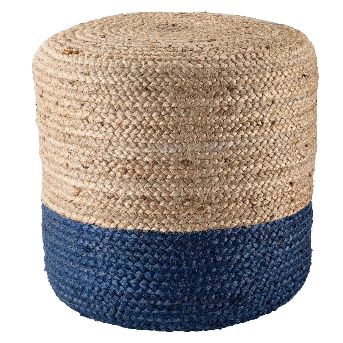 Saba Saa18 Oliana Blue/Beige Pouf