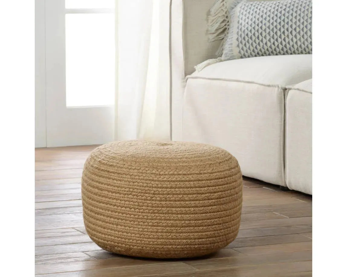 Saba Solar SAS01 Beige Pouf