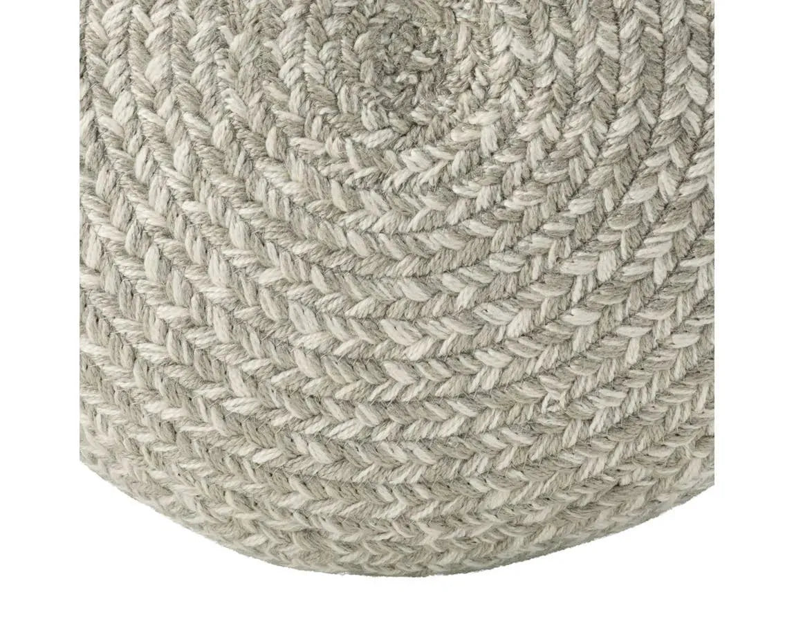 Saba Solar SAS08 Grey/Cream Pouf