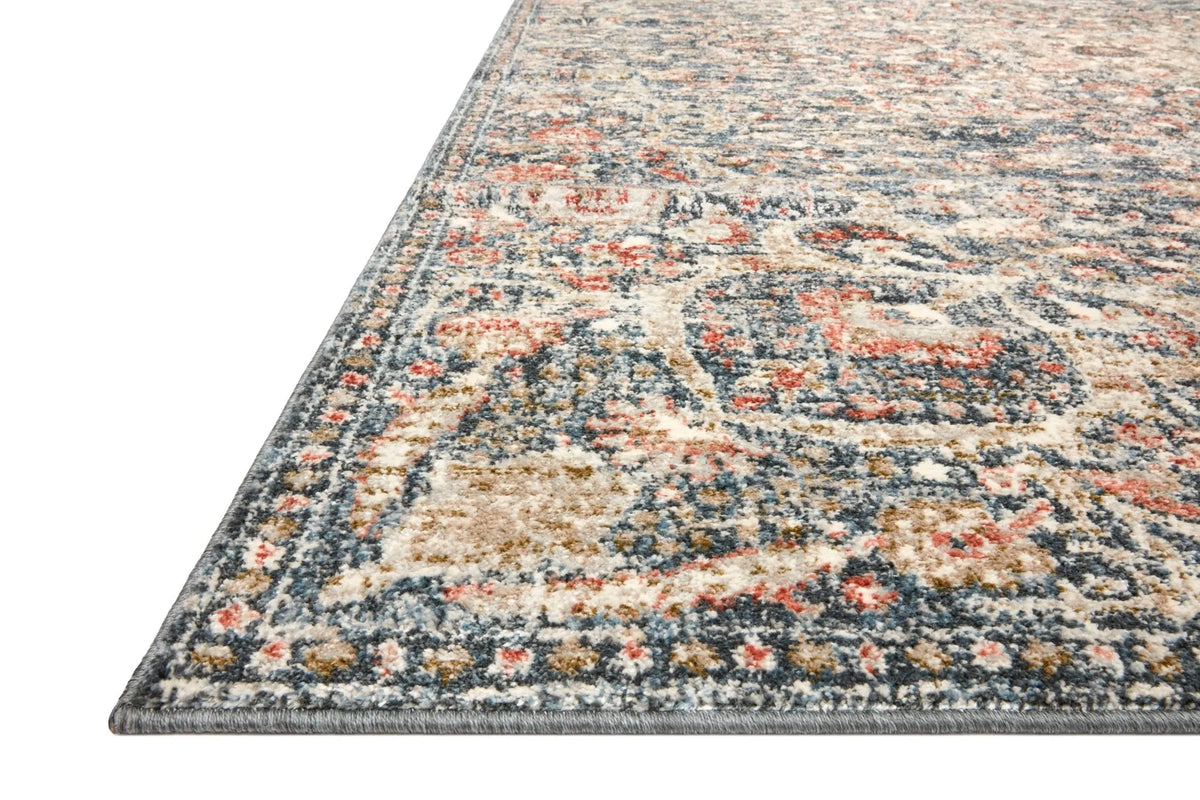 Saban Sab-02 Blue/Spice Rug - Rug & Home