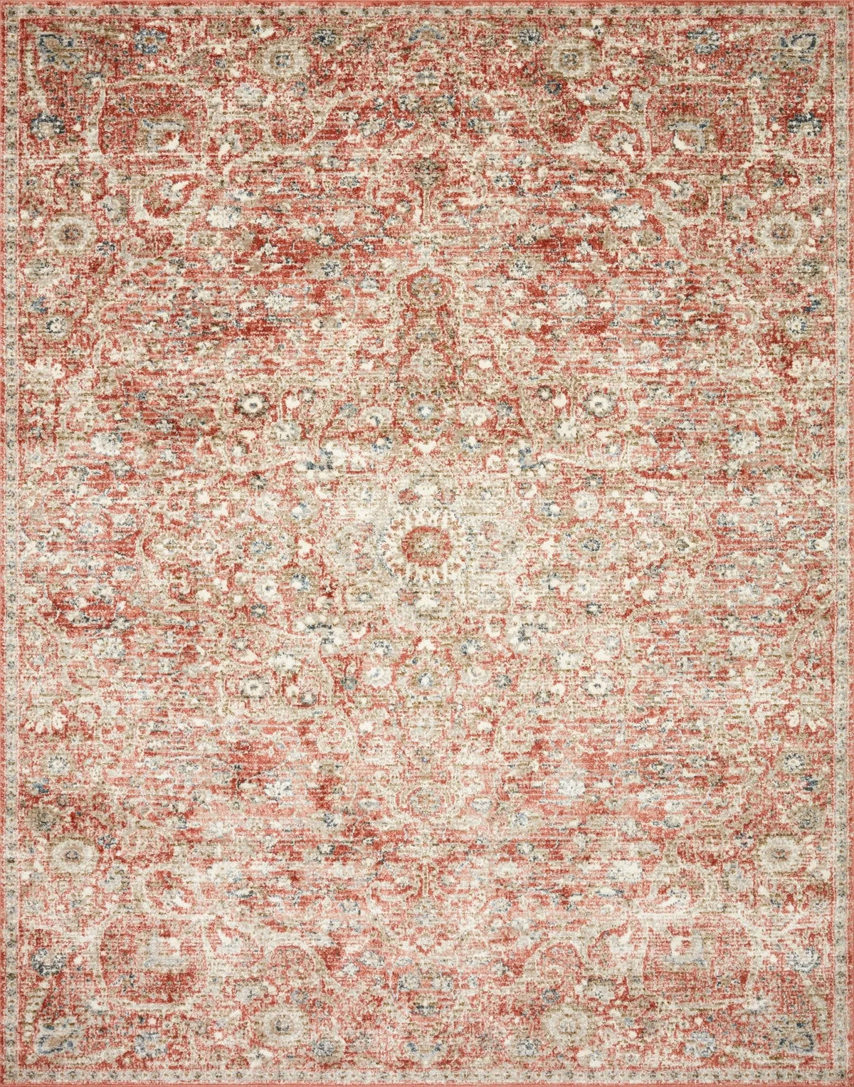 Saban Sab-02 Rust/Beige Rug - Rug & Home