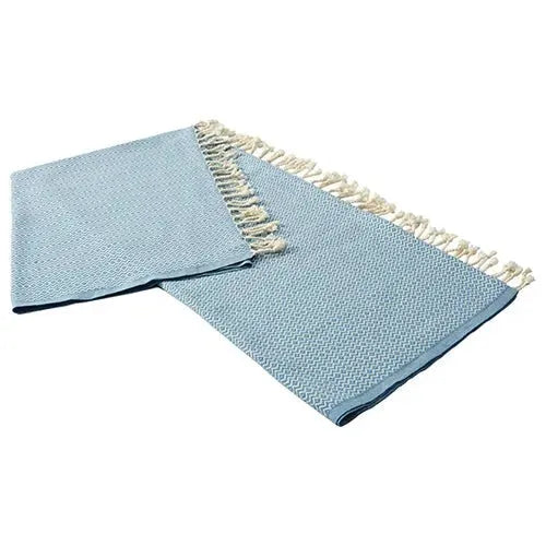 Sadie 80303LIB Light Blue Throw Blanket