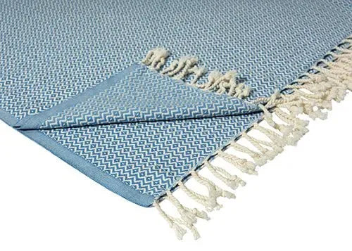 Sadie 80303LIB Light Blue Throw Blanket