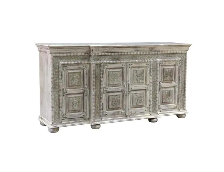 Safari 72" 4Dr Breakfront Sideboard White - Rug & Home