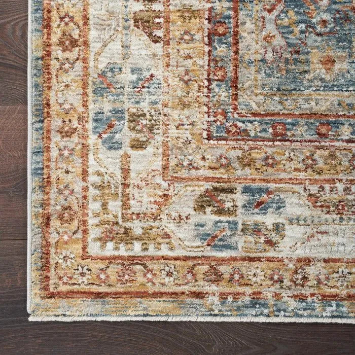 Sahar SHR01 Blue Rug - Rug & Home