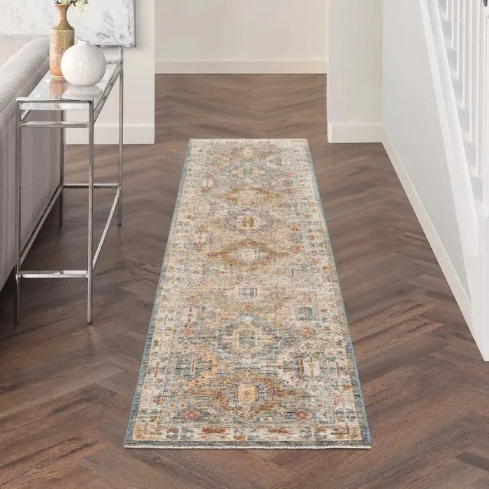 Sahar SHR01 Blue Rug - Rug & Home