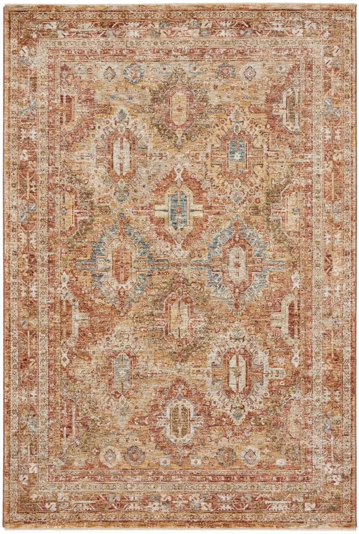Sahar SHR01 Rust Rug