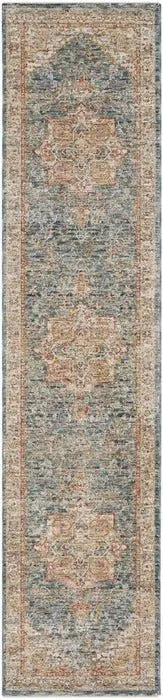 Sahar SHR06 Ivory/Blue Rug - Rug & Home