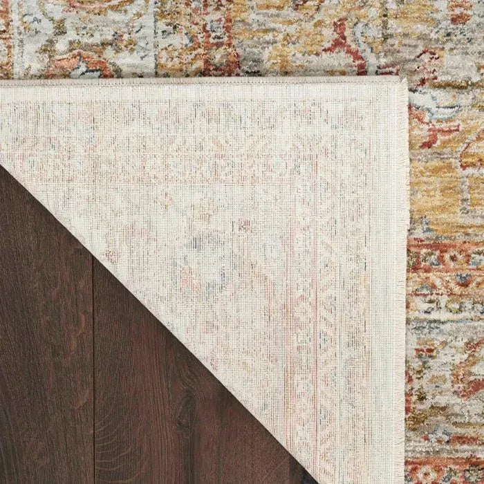 Sahar SHR06 Ivory/Rust Rug