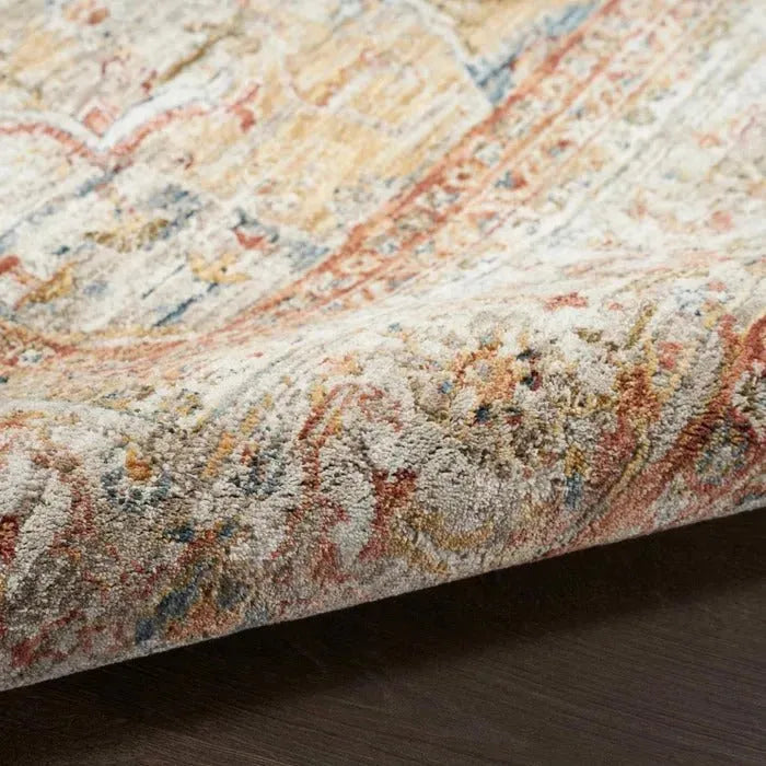 Sahar SHR06 Ivory/Rust Rug