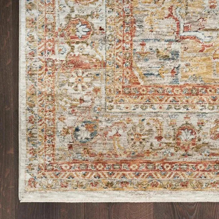 Sahar SHR06 Ivory/Rust Rug