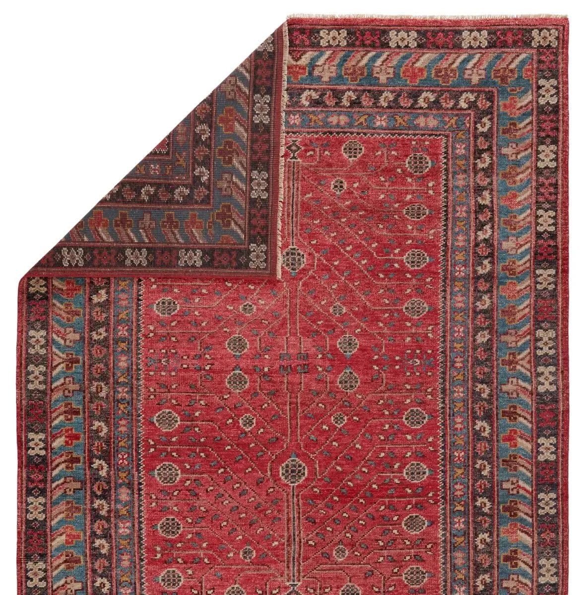 Salinas SLN13 Red/Blue Rug - Rug & Home