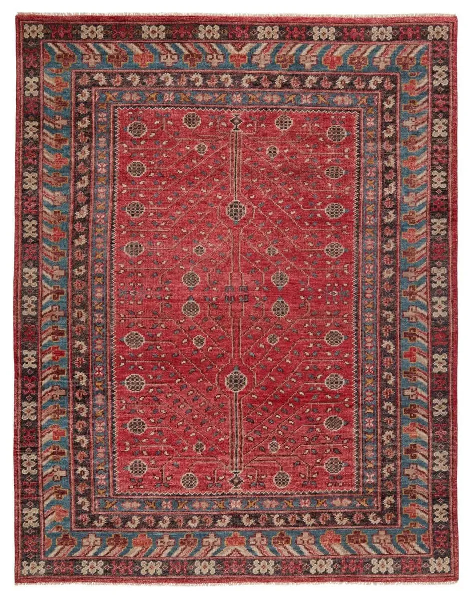 Salinas SLN13 Red/Blue Rug - Rug & Home