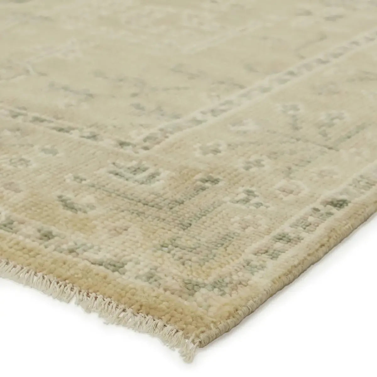 Salinas SLN16 Green/Cream Rug - Rug & Home