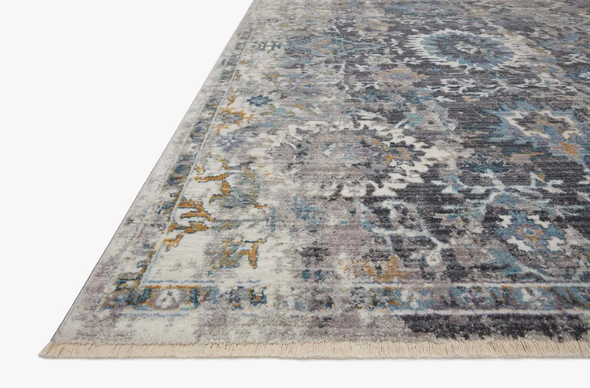 Samra Sam-02 Grey/Multi Rug
