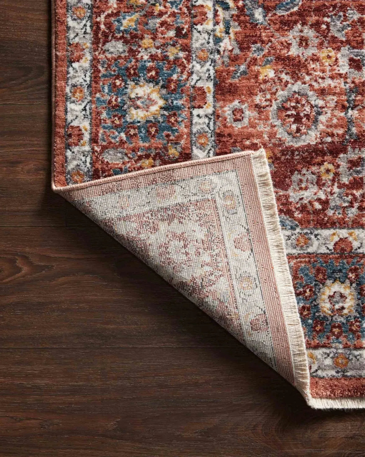 Samra Sam-07 Brick/Multi Rug