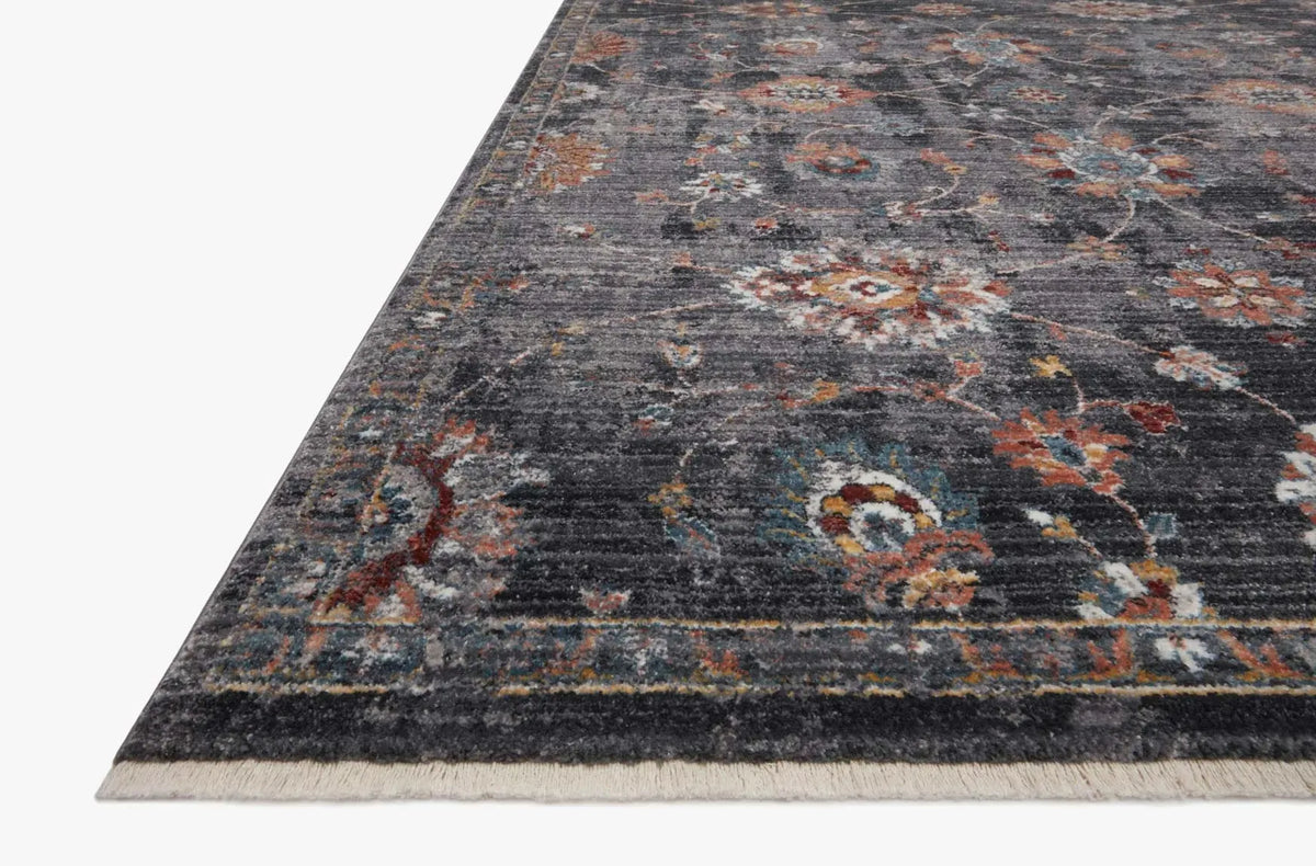 Samra Sam-08 Charcoal/Multi Rug