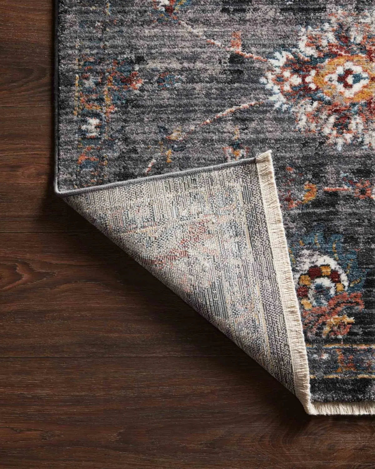 Samra Sam-08 Charcoal/Multi Rug