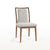 Sanders Upholstered Dining Chair Natural - Rug & Home
