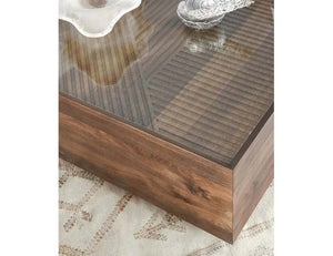 Santa Barbara 49.5" Square Coffee Table - Rug & Home