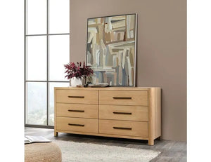 Sarasota 6Dwr Dresser Natural - Rug & Home