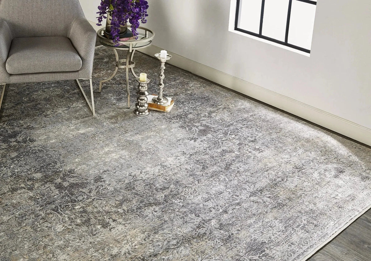 Sarrant 3964F Gray Rug