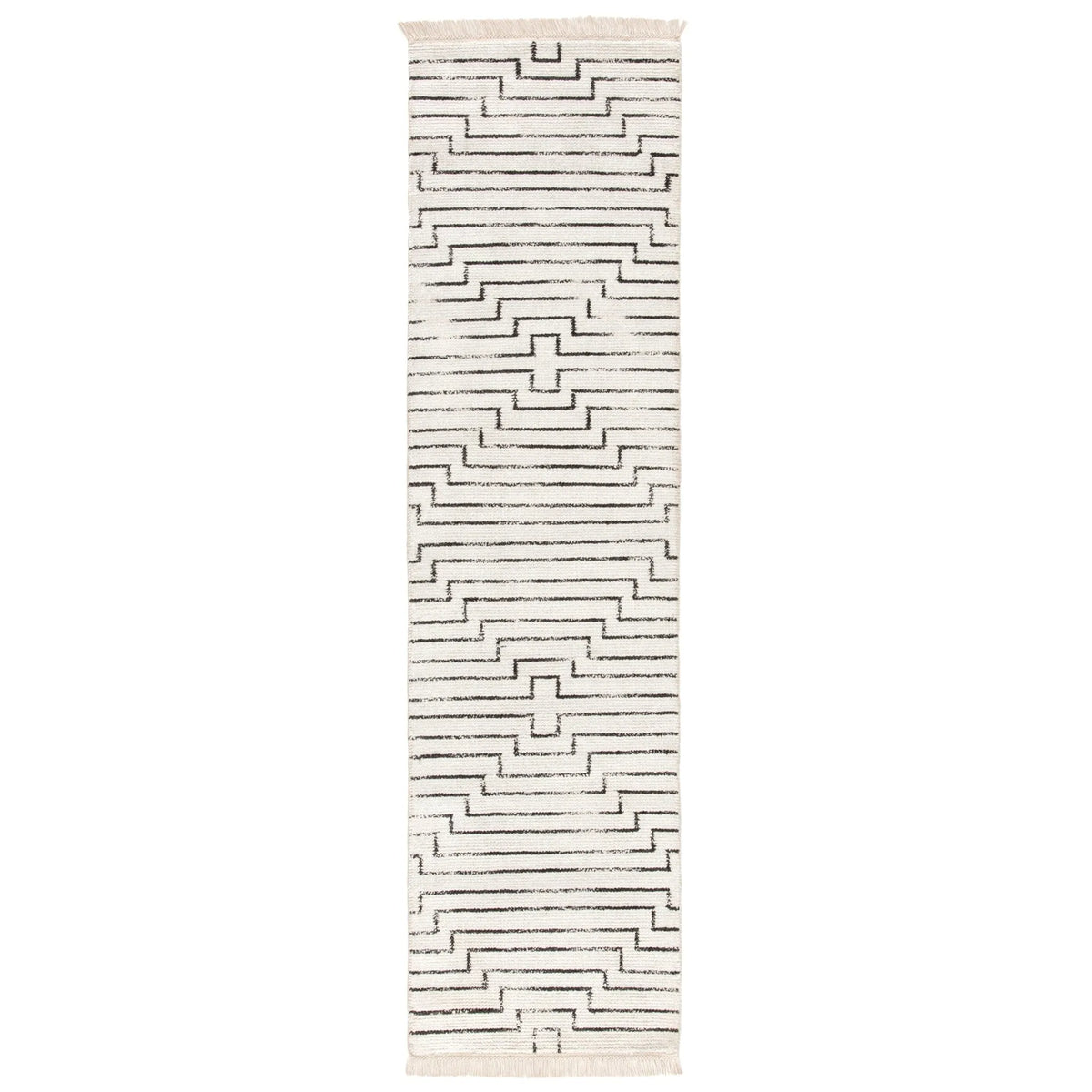 Satellite SAT02 Alloy White / Black Rug - Rug & Home