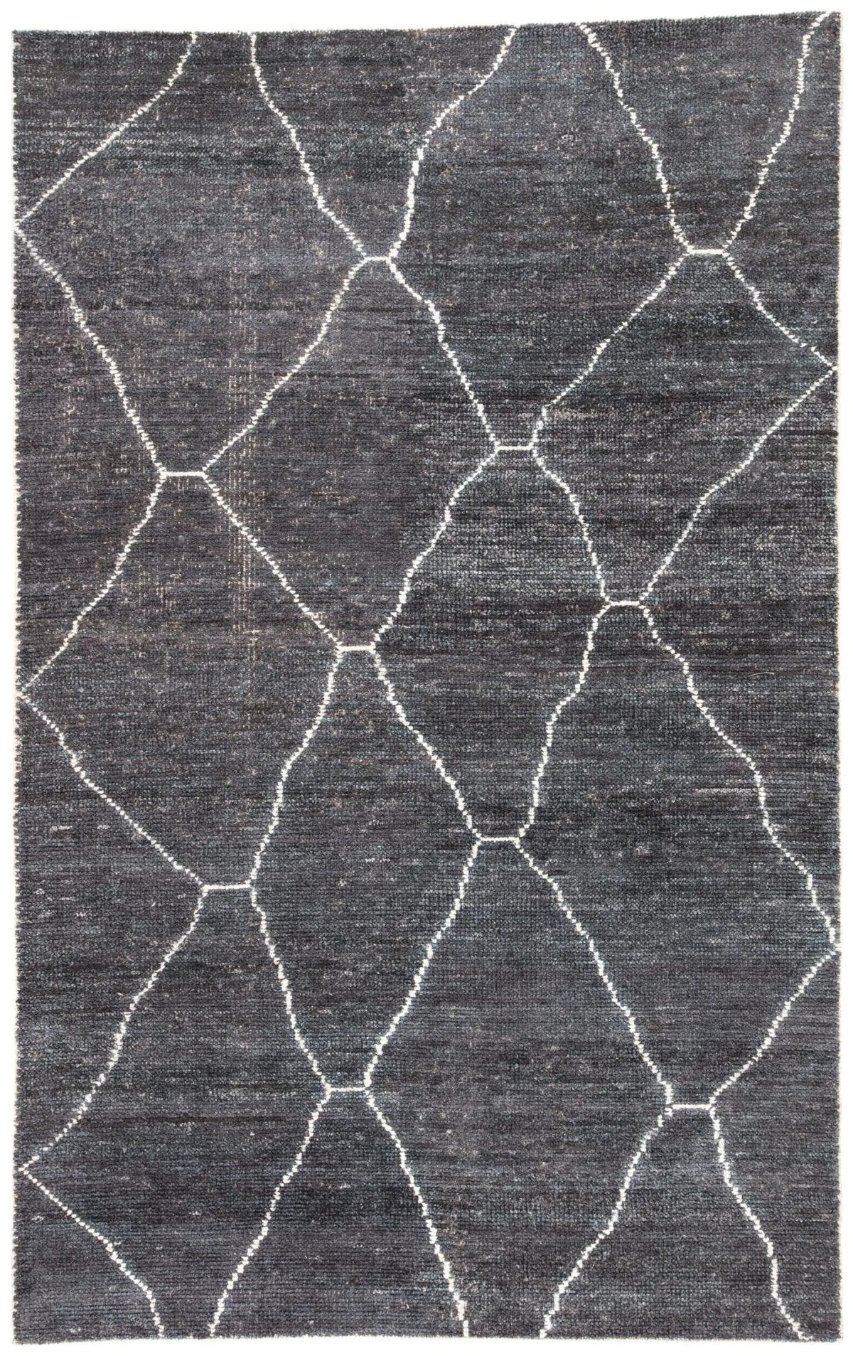 Satellite Sat05 Carmine Dark Gray/Blue Rug - Rug & Home