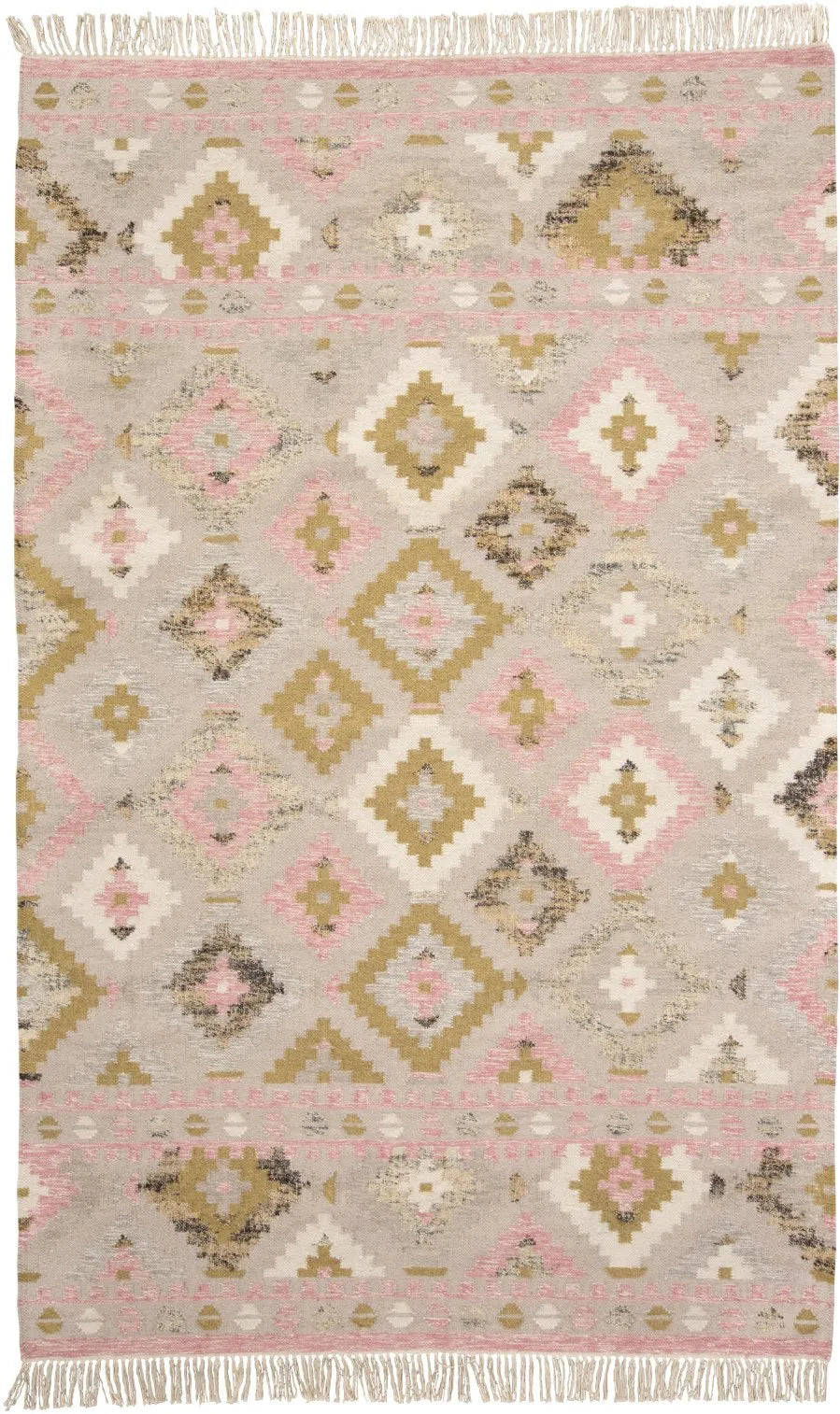 Savona Iii 0791F Ivory/Pink Rug - Rug & Home