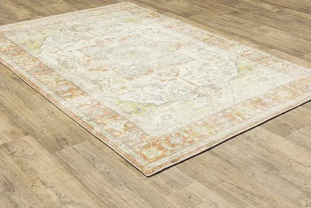 Savoy 28101 Orange/Blue Rug