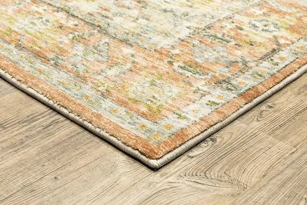 Savoy 28101 Orange/Blue Rug