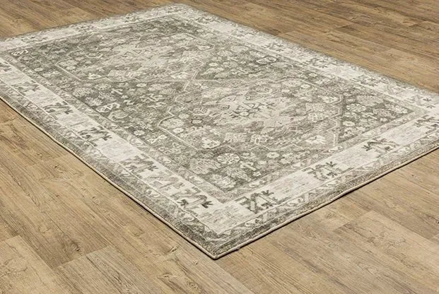 Savoy 28105 Charcoal/Ivory Rug
