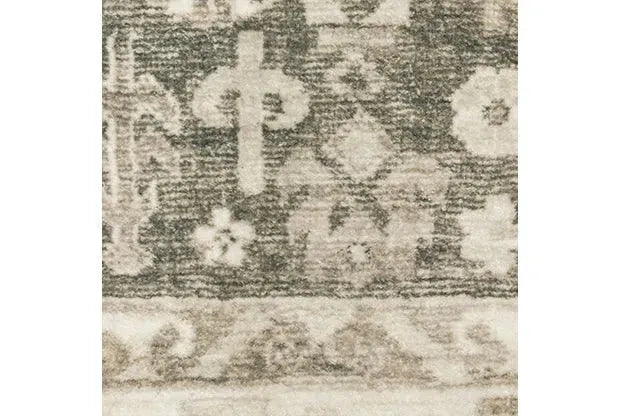 Savoy 28105 Charcoal/Ivory Rug