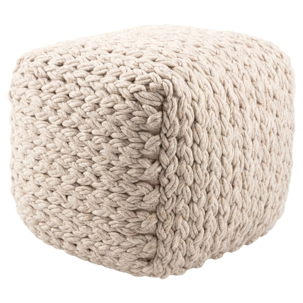 Scandinavia SCP14 Kyran Cream Pouf