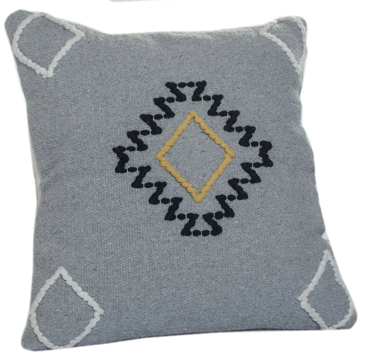 Scandinavian Diamond Motif Lr07615 Gray/Multi Pillow