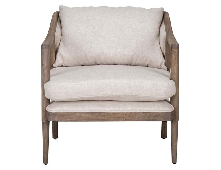 Scarlett Accent Chair Natural - Rug & Home