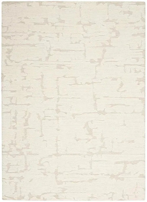 Sculptural SCL01 Ivory Rug - Rug & Home