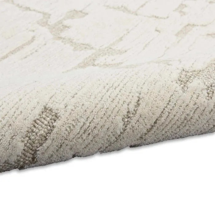 Sculptural SCL01 Ivory Rug - Rug & Home