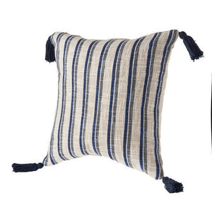 Seashore 07378NAV Navy Pillow - Rug & Home